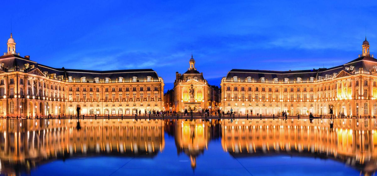 Schlossanlage in Bordeaux.